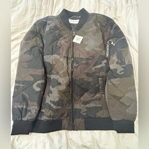 Calvin Klein Camo Bomber Jacket